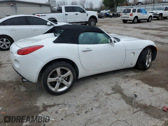 2006 Pontiac Solstice z VIN 1G2MB33B56Y106095, wystawiony jako Copart lot #79906094 z przebiegiem 54 475 mil mil oraz Szkoda całkowita • Salvage title. Historia ofert i sprzedaży dostępna na DreamBid. Obrazek 3.