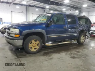 2001 Chevrolet Suburban LT with VIN 3GNFK16T21G151745, listed as a Copart auction lot 72221094 with 223,280 mi miles and Salvage Title. Bid and sale history available at carsss.com. Image 1.