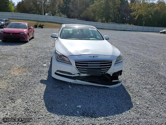2017 Genesis G80 3.8L with VIN KMHGN4JE6HU177945, listed as a Copart auction lot 78040374 with 119,472 mi miles and Salvage Title. Bid and sale history available at carsss.com. Image 11.