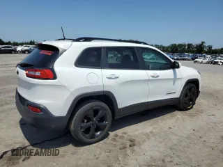 2016 Jeep Cherokee Altitude with VIN 1C4PJLCB8GW207480, listed as a Copart auction lot 62026585 with 124,229 mi miles and Salvage title. Bid and sale history available at DreamBid. Image 3.