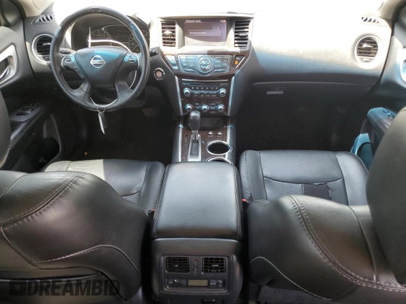 2014 Nissan Pathfinder Platinum with VIN 5N1AR2MN2EC648680, listed as a Copart auction lot 56956765 with 119,259 mi miles and Salvage title. Bid and sale history available at DreamBid. Image 8.