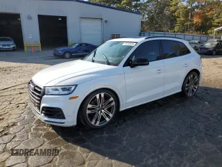 2020 Audi SQ5 Prestige with VIN WA1C4AFY8L2120037, listed as a Copart auction lot 76783834 with 42,203 mi miles and Salvage Title. Bid and sale history available at carsss.com. Image 1.