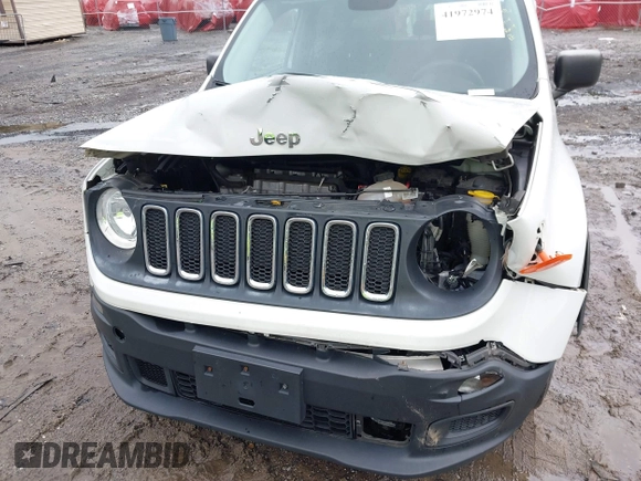 2017 Jeep Renegade Sport с VIN ZACCJAAB2HPF24644, выставлен на аукционе IAAI как лот 41972974 с пробегом 103 732 миль миль и . История ставок и продаж доступна на DreamBid. Изображение 6.