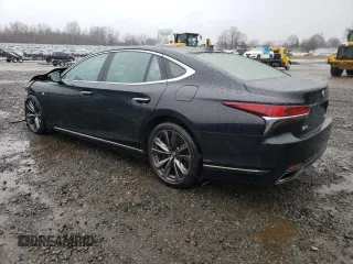 2018 Lexus LS with VIN JTHC51FF0J5002933, listed as a Copart auction lot 78499933 with 100,338 mi miles. Bid and sale history available at carsss.com. Image 2.