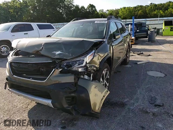 2022 Subaru Outback Limited with VIN 4S4BTANC4N3218145, listed as a Copart auction lot 57960535 with 60,523 mi miles and Salvage title. Bid and sale history available at DreamBid. Image 14.