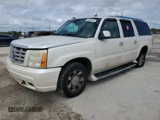 2005 Cadillac Escalade ESV z VIN 3GYFK66N95G204884, wystawiony jako Copart lot #46892595 z przebiegiem Nie podano mil oraz Szkody całkowita. Historia ofert i sprzedaży dostępna na DreamBid. Obrazek 1.