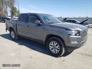 2024 Nissan Frontier SV with VIN 1N6ED1EJ3RN620050, listed as a Copart auction lot 47044615 with 16,947 mi miles and Salvage Title. Bid and sale history available at carsss.com. Image 4.