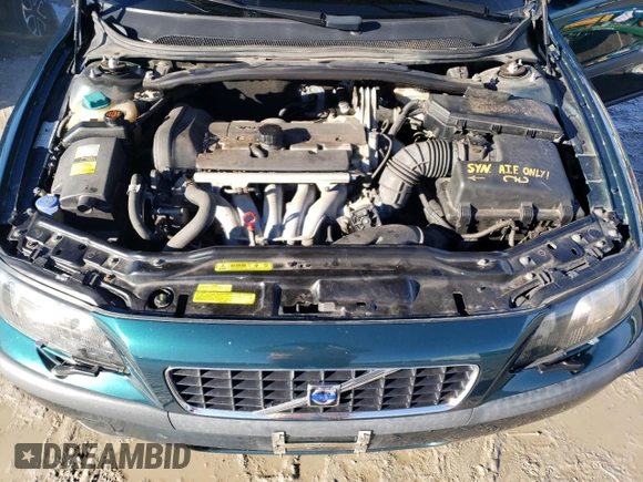 2001 Volvo S60 with VIN YV1RS61R812070508, listed as a Copart auction lot 87254354 with 116,070 mi miles and Clean Title. Bid and sale history available at carsss.com. Image 11.