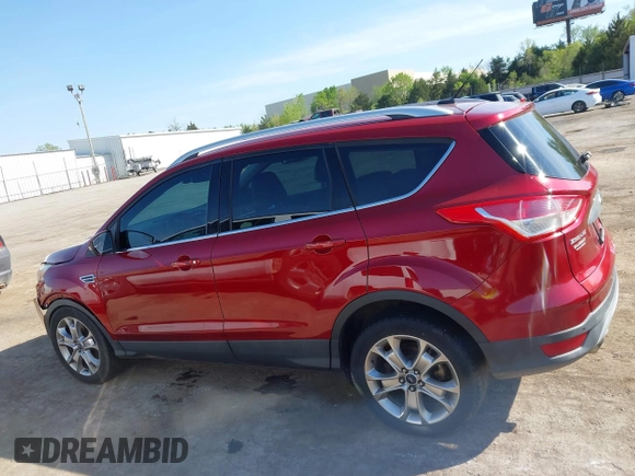 2014 Ford Escape Titanium with VIN 1FMCU0J91EUE12034, listed as a IAAI auction lot 42027493 with 160,417 mi miles and . Bid and sale history available at DreamBid. Image 14.