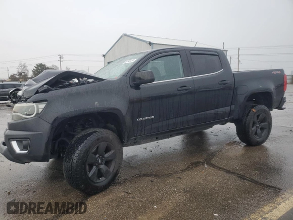 2017 Chevrolet Colorado 4WD LT z VIN 1GCGTCEN2H1260515, wystawiony jako Copart lot #82143134 z przebiegiem 62 474 mil mil oraz Szkoda całkowita • Salvage title. Historia ofert i sprzedaży dostępna na DreamBid. Obrazek 1.