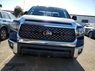 2019 Toyota Tundra 2WD SR with VIN 5TFRY5F18KX249864, listed as a Copart auction lot 89007695 with 42,346 mi miles and Salvage Title. Bid and sale history available at carsss.com. Image 5.