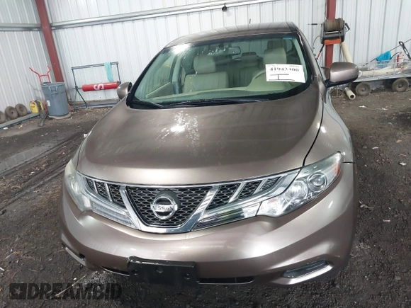 2012 Nissan Murano SV with VIN JN8AZ1MW9CW229619, listed as a IAAI auction lot 41943400 with 124,198 mi miles and . Bid and sale history available at carsss.com. Image 12.