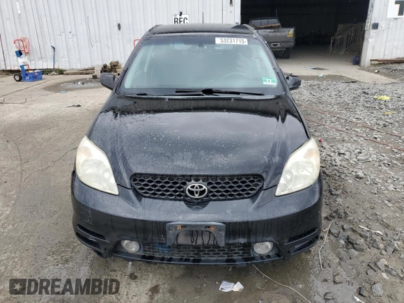 2003 Toyota Matrix Std with VIN 2T1KR32E93C087710, listed as a Copart auction lot 53231715 with 196,375 mi miles and Salvage Title. Bid and sale history available at DreamBid. Image 5.