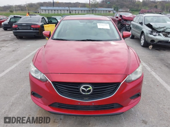 2015 Mazda 6 i Touring with VIN JM1GJ1V5XF1213756, listed as a IAAI auction lot 41943777 with 105,736 mi miles and . Bid and sale history available at carsss.com. Image 13.