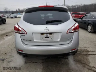 2012 Nissan Murano SV with VIN JN8AZ1MWXCW236241, listed as a Copart auction lot 85712944 with 80,157 mi miles and Salvage Title. Bid and sale history available at carsss.com. Image 6.