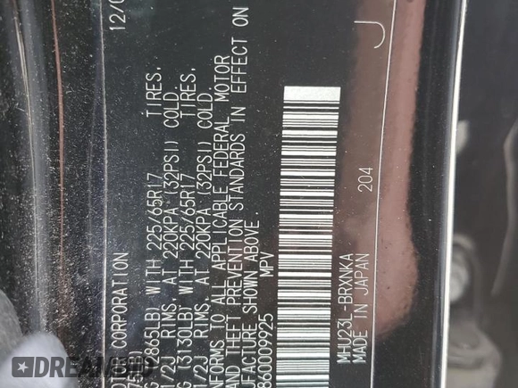 2006 Toyota Highlander z VIN JTEDW21A860009925, wystawiony jako Copart lot #54749715 z przebiegiem 164 967 mil mil oraz Szkoda całkowita • Salvage title. Historia ofert i sprzedaży dostępna na DreamBid. Obrazek 14.