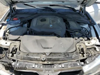 2017 BMW 3 Series 330i with VIN WBA8B9G51HNU50786, listed as a Copart auction lot 54413545 with 57,376 mi miles and Salvage Title. Bid and sale history available at DreamBid. Image 11.