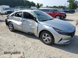 2023 Hyundai Elantra SE with VIN 5NPLL4AG4PH110439, listed as a Copart auction lot 63351534 with 32,492 mi miles and Salvage Title. Bid and sale history available at DreamBid. Image 4.