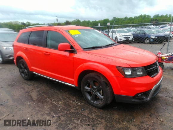 2018 Dodge Journey Crossroad with VIN 3C4PDDGG2JT278657, listed as a IAAI auction lot 41951512 with 203,810 mi miles and . Bid and sale history available at DreamBid. Image 1.