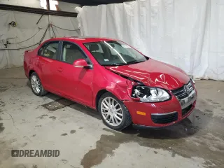 2008 Volkswagen Jetta Wolfsburg Edition with VIN 3VWRJ71K48M123206, listed as a Copart auction lot 66570624 with 190,432 mi miles and Salvage title. Bid and sale history available at DreamBid. Image 4.