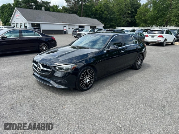 2022 Mercedes-Benz C 300 with VIN W1KAF4GB7NR052039, listed as a Copart auction lot 65096135 with 65,159 mi miles and Clean title. Bid and sale history available at DreamBid. Image 2.