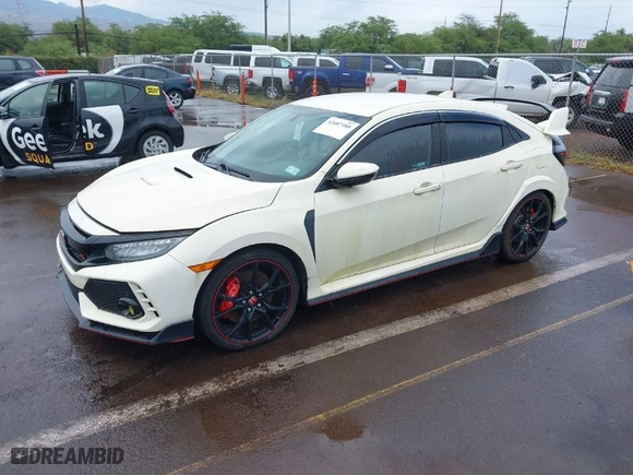 2018 Honda Civic Type R Touring with VIN SHHFK8G79JU201175, listed as a IAAI auction lot 42087388 with 1 mi miles. Bid and sale history available at carsss.com. Image 2.
