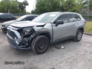 2020 Toyota RAV4 LE with VIN 2T3H1RFV2LC063920, listed as a IAAI auction lot 41864477 with 123,602 mi miles. Bid and sale history available at carsss.com. Image 17.