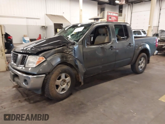 2005 Nissan Frontier LE with VIN 1N6AD07W95C451921, listed as a IAAI auction lot 40952064 with 234,900 mi miles and . Bid and sale history available at DreamBid. Image 17.