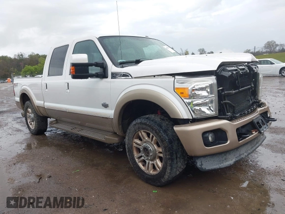 2013 Ford F-250 XL with VIN 1FT7W2BT6DEA95933, listed as a IAAI auction lot 41856698 with 168,236 mi miles and . Bid and sale history available at DreamBid. Image 1.