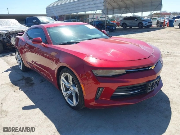 2016 Chevrolet Camaro 2LT with VIN 1G1FD1RS7G0140820, listed as a IAAI auction lot 41665790 with 73,556 mi miles. Bid and sale history available at carsss.com. Image 1.