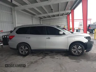 2018 Nissan Pathfinder SL with VIN 5N1DR2MN3JC644631, listed as a IAAI auction lot 41176186 with 107,872 mi miles. Bid and sale history available at carsss.com. Image 14.