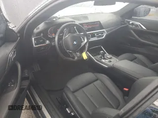 2021 BMW 4 Series 430i xDrive with VIN WBA73AP08MCF78448, listed as a Copart auction lot 81603814 with 43,764 mi miles and Salvage Title. Bid and sale history available at carsss.com. Image 7.