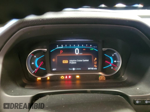 2020 Honda Pilot Touring 8-Passenger with VIN 5FNYF6H91LB033036, listed as a Copart auction lot 48685195 with 97,102 mi miles and Salvage Title. Bid and sale history available at DreamBid. Image 9.