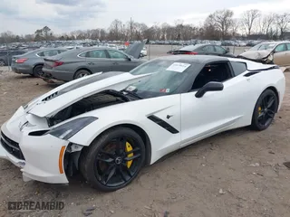 2015 Chevrolet Corvette Z51 2LT with VIN 1G1YK2D72F5122718, listed as a IAAI auction lot 41675614 with 62,381 mi miles. Bid and sale history available at carsss.com. Image 2.
