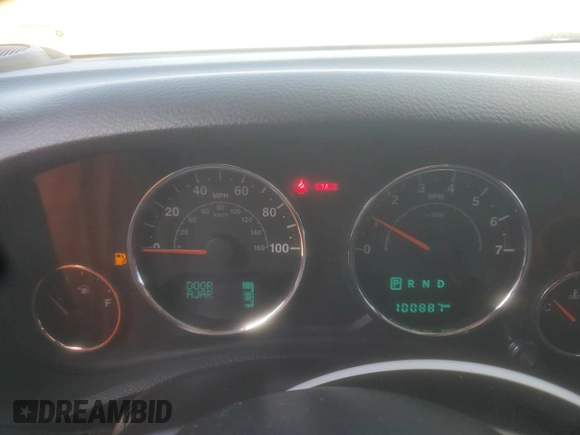 2017 Jeep Wrangler Unlimited Sport with VIN 1C4BJWDG6HL709901, listed as a Copart auction lot 55262645 with 100,887 mi miles and Salvage title. Bid and sale history available at DreamBid. Image 9.