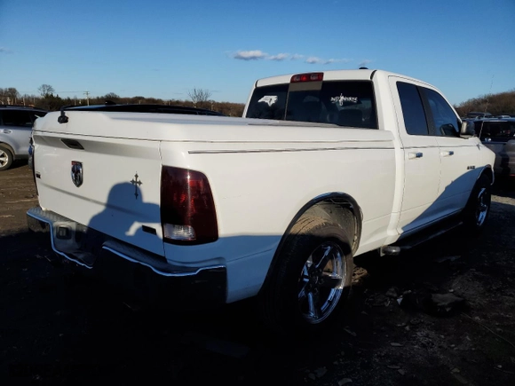 2010 Dodge Ram 1500 SLT with VIN 1D7RB1GP7AS160043, listed as a Copart auction lot 43838795 with 208,537 mi miles and Clean Title. Bid and sale history available at carsss.com. Image 3.