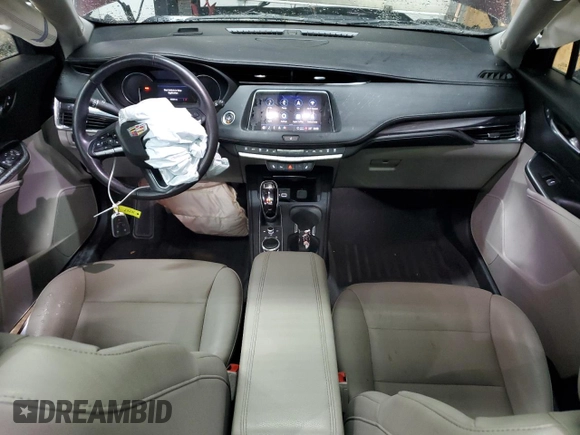 2021 Cadillac XT4 AWD Luxury with VIN 1GYFZBR43MF000217, listed as a Copart auction lot 78197354 with 40,009 mi miles and Non Repairable. Bid and sale history available at DreamBid. Image 8.
