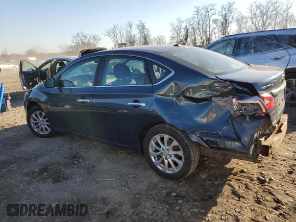 2017 Nissan Sentra S with VIN 3N1AB7AP6HY214952, listed as a Copart auction lot 46545835 with 86,144 mi miles and Salvage Title. Bid and sale history available at DreamBid. Image 2.