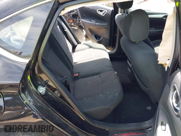 2019 Nissan Sentra S with VIN 3N1AB7AP1KY360683, listed as a IAAI auction lot 41876053 with 91,016 mi miles. Bid and sale history available at carsss.com. Image 8.