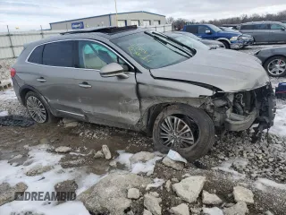 2016 Lincoln MKX Reserve with VIN 2LMTJ6LP2GBL33489, listed as a Copart auction lot 87296904 with Not Provided miles and Salvage Title. Bid and sale history available at carsss.com. Image 4.