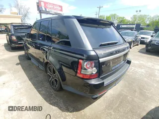 2012 Land Rover Range Rover Sport HSE with VIN SALSF2D41CA726733, listed as a Copart auction lot 53979695 with 258,935 mi miles and Clean Title. Bid and sale history available at DreamBid. Image 3.