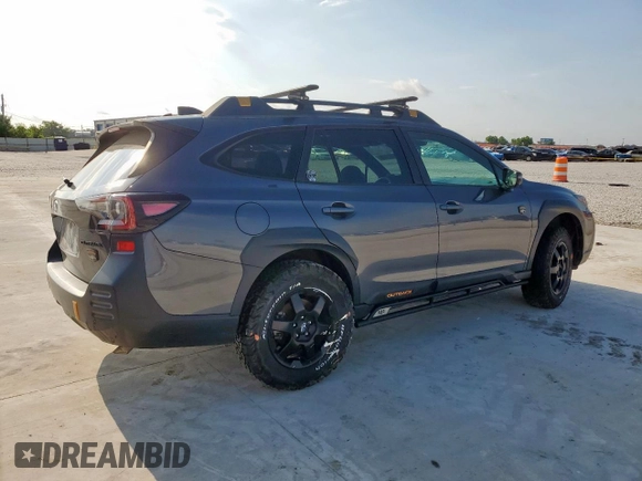 2022 Subaru Outback Wilderness with VIN 4S4BTGUDXN3139737, listed as a Copart auction lot 59183615 with 57,669 mi miles and Salvage title. Bid and sale history available at DreamBid. Image 3.