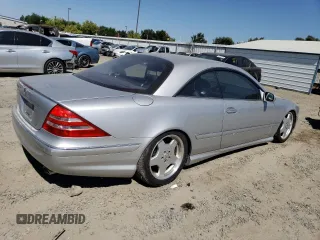2002 Mercedes-Benz CL with VIN WDBPJ75J92A023181, listed as a Copart auction lot 64319274 with 116,177 mi miles and Clean Title. Bid and sale history available at carsss.com. Image 3.