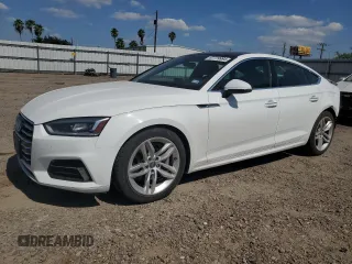 2019 Audi A5 Sportback Premium with VIN WAUANCF5XKA056905, listed as a Copart auction lot 74131224 with 84,932 mi miles and Clean Title. Bid and sale history available at carsss.com. Image 1.