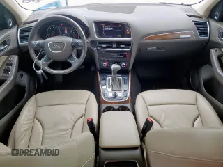 2015 Audi Q5 Premium Plus with VIN WA1LFAFP8FA059574, listed as a Copart auction lot 60562265 with 104,340 mi miles and Salvage title. Bid and sale history available at DreamBid. Image 8.