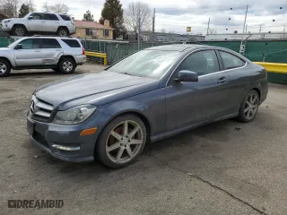 2013 Mercedes-Benz C-Class C 250 with VIN WDDGJ4HBXDG017447, listed as a Copart auction lot 50173635 with 160,870 mi miles and Clean Title. Bid and sale history available at carsss.com. Image 1.