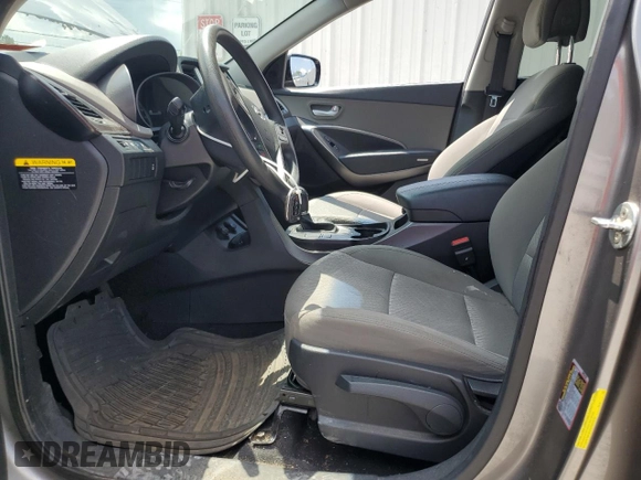 2017 Hyundai Santa Fe 2.4L with VIN 5NMZTDLB7HH010541, listed as a Copart auction lot 65151475 with 101,602 mi miles and Clean title. Bid and sale history available at DreamBid. Image 7.