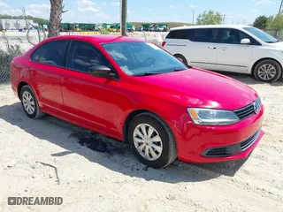 2012 Volkswagen Jetta Sedan S with VIN 3VW2K7AJ8CM404245, listed as a IAAI auction lot 41897435 with 138,241 mi miles. Bid and sale history available at carsss.com. Image 1.