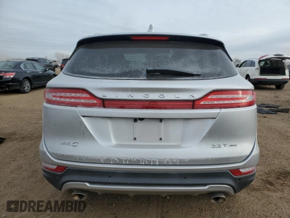 2018 Lincoln MKC Reserve with VIN 5LMTJ3DH6JUL00544, listed as a Copart auction lot 41701355 with 24,453 mi miles and Salvage Title. Bid and sale history available at DreamBid. Image 6.