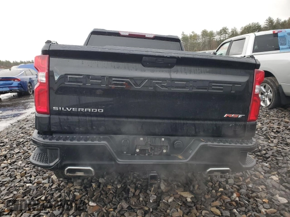 2021 Chevrolet Silverado 1500 RST with VIN 3GCUYEED7MG402683, listed as a Copart auction lot 84544154 with 48,655 mi miles and Salvage Title. Bid and sale history available at carsss.com. Image 6.